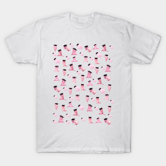 Cats T-Shirt by msmart